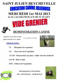 Vide-Grenier et Démonstration Canine