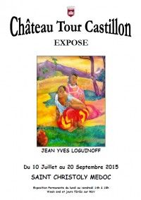Exposition de peintures de Jean Yves Loguinoff