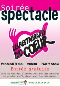 Soirée Spectacle de Soutien aux Restos du Coeur