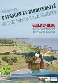 Exposition paysages et biodiversité de l'Estuaire de la Gironde