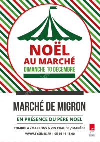 Noël au marché de Migron Eysines