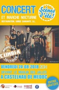 Concert Apostol Cumbia et Marché nocturne 2018