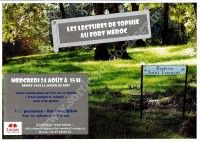 Les Lectures de Sophie au Fort Médoc