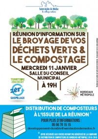Réunion d'information broyage et compostage des déchets verts