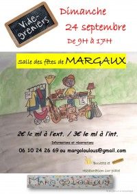 VIDE GRENIER DES MARG'O LOULOUS