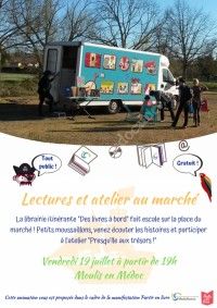 Lectures et Atelier au Marché