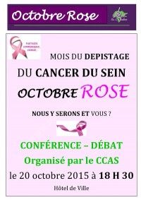Conférence - Débat Octobre Rose