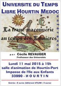 Conférence : La Franc-maçonnerie au temps des Lumières