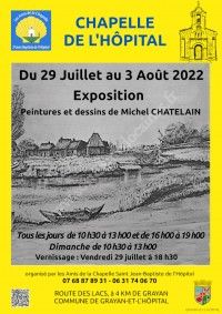 Exposition Peintures et dessins de Michel Chatelain