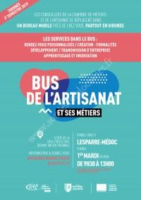 Tournée du Bus de l'Artisanat