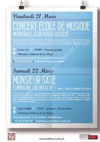 Concert de l'école de Musique Municipale municipale Jean Roger-Ducasse