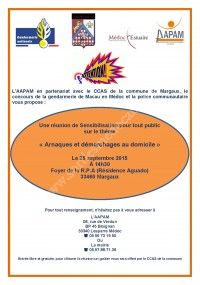 Réunion de Sensibilisation Arnaques et démarchages au domicile