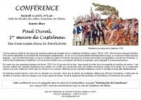 Conférence : Paul Duval, 1er maire de Castelnau