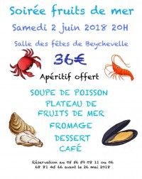 Soirée Fruits de Mer