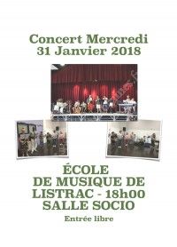 Concert de l'école de musique