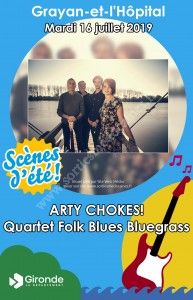 ARTY CHOKES! Quartet Folk Blues Bluegrass