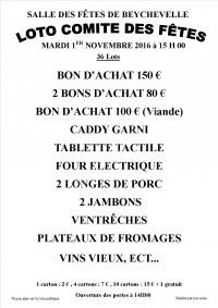 Loto Comité des Fêtes