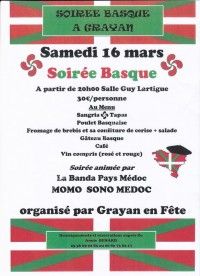 Soirée Basque
