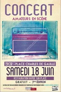 Concert : Amateurs en Scène 2016