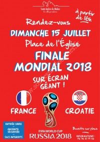 Finale de la Coupe du Monde de Foot 2018