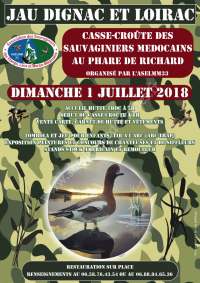 Le casse-croûte des sauvaginiers Médocains