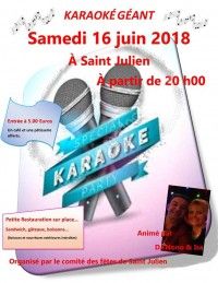 KARAOKE A ST JULIEN