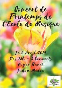 Concert de Printemps de l'Ecole de Musique