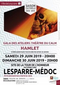 Gala des ateliers théâtre du CALM : Hamlet
