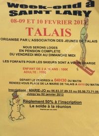 Week-End à Saint-Lary