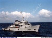 Bâtiment-école Jaguar en escale