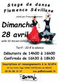 Stages Flamenco Sévillane