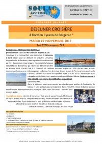 Déjeuner Croisière à Bord du Cyrano de Bergerac