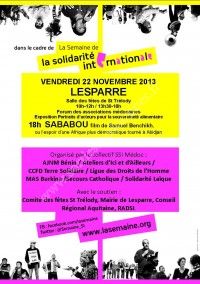 Semaine de la Solidarité internationale