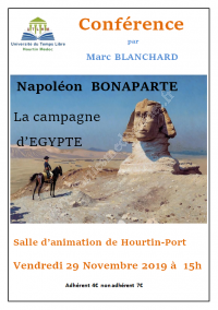 Napoléon Bonaparte, la campagne d'Egypte