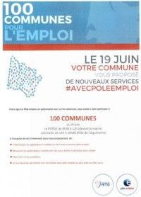 Opération 100 communes pour l'emploi