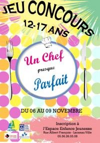 Jeu-Concours Un Chef Presque Parfait