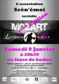 Scèn'émoi Revisite Mozart, l'Opéra Rock