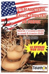 Marathon Dance Country 2018 en faveur du Téléthon