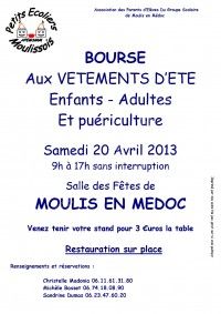 Bourse aux Vêtements d'Eté