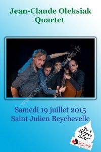 Concert Jean-Claude Oleksiak Quartet