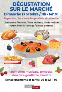 Dégustation sur le Marché