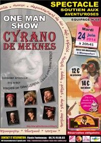 One Man Show Cyrano de Meknès