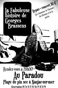 LA FABULEUSE HISTOIRE DE GEORGES BRASSENS