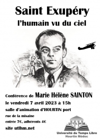 Antoine de St Exupéry, l'humain vu du ciel