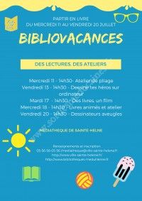 Bibliovacances - Partir en livre