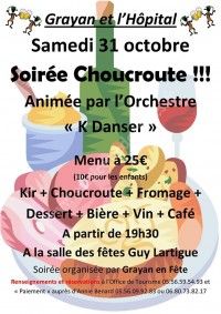 Soirée Choucroute