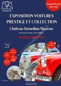 Exposition voiture, sculptures et vente primeurs