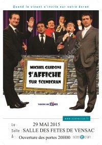 Michel Guidoni s'Affiche sur Scènecran