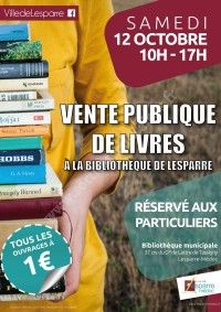 Vente publique de livres