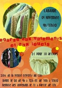 Bourse aux Vêtements et aux Jouets